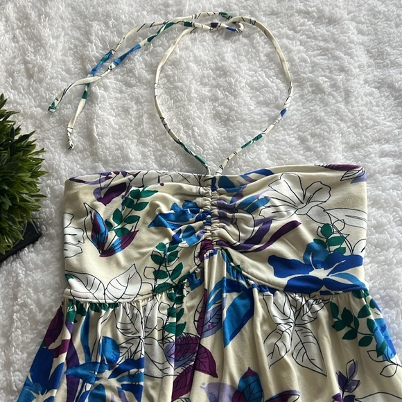 New! Isabel Maternity Halter Babydoll Top - Picture 2 of 5